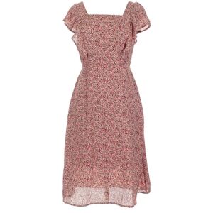 Women's Floral Midi Dress By Monteau